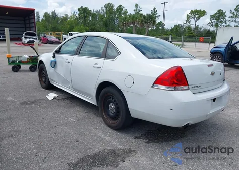 2012 Chevrolet Impala Police from USA, damaged, VIN 2G1WD5E3XC1242651